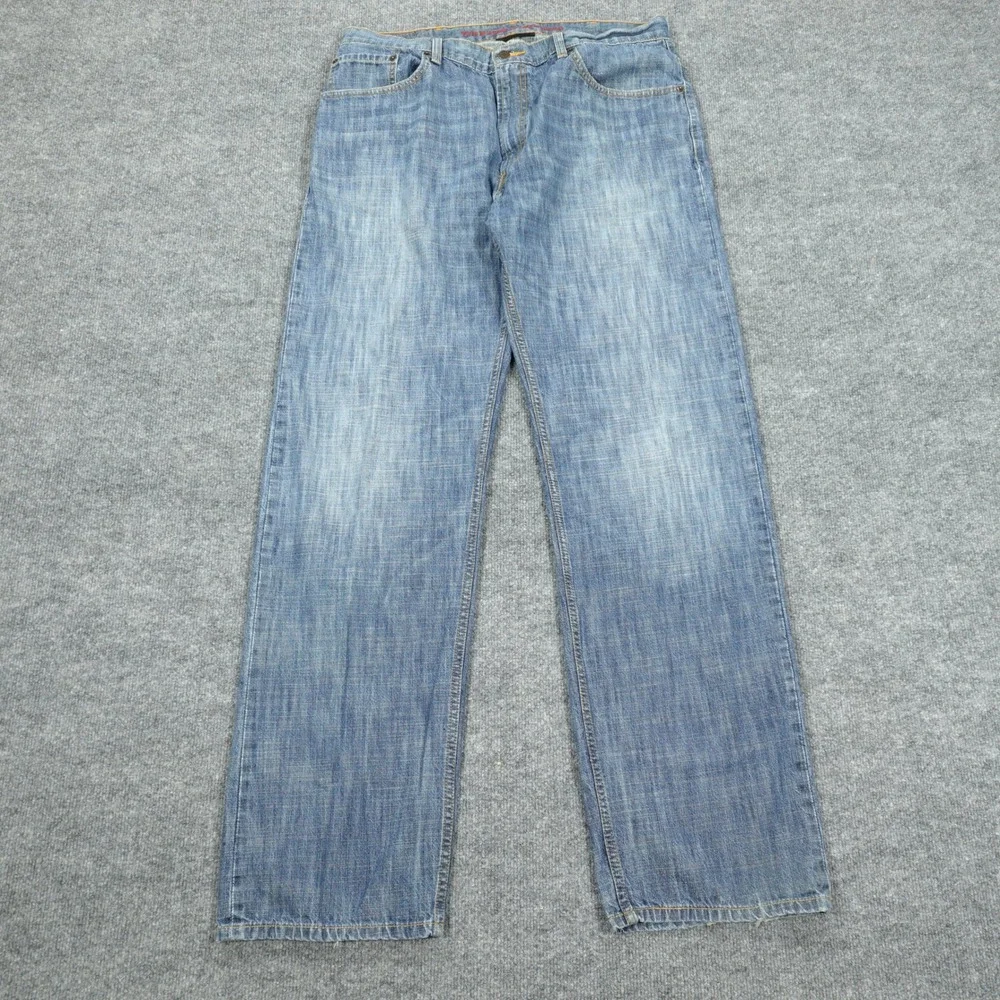 Vintage Levi's Jeans Mens 38x36 Blue 559 Relaxed Straight Leg Medium Wash Y2K‎